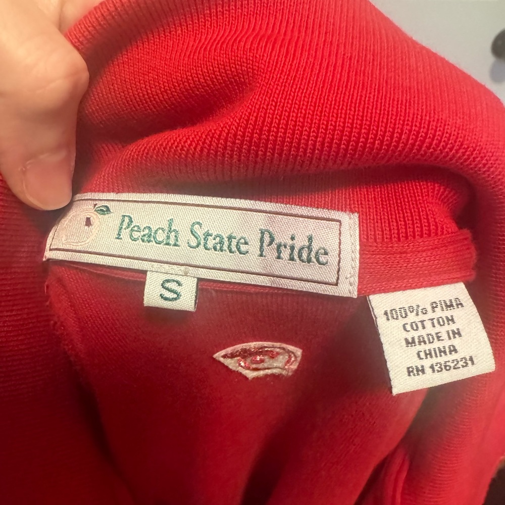 Peach State Pride Uga Pullover - image 3